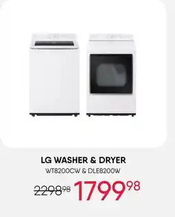 Meubles RD Washer & Dryer LG offer