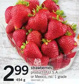 Loblaws Strawberries offer