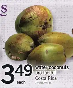 Loblaws Water coconuts offer