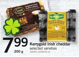 Loblaws Kerrygold Irish cheddar offer