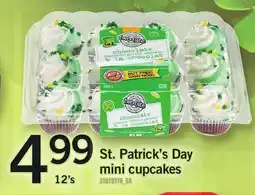Loblaws St. Patrick's Day mini cupcakes offer