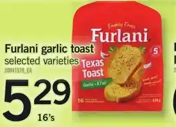 Loblaws Furlani garlic toast offer