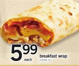 Loblaws Breakfast wrap offer