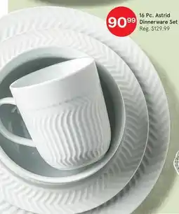 Kitchen Stuff Plus 16 Pc. Astrid Dinnerware Set offer
