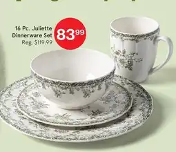 Kitchen Stuff Plus 16 Pc. Juliette Dinnerware Set offer