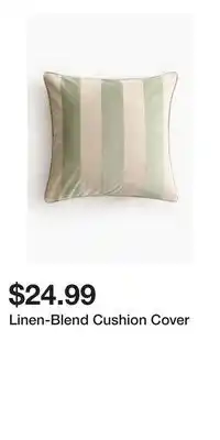 H&M Linen-Blend Cushion Cover offer