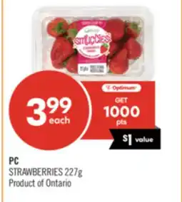 Shoppers Drug Mart PC STRAWBERRIES offer