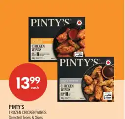 Shoppers Drug Mart PINTY'S FROZEN CHICKEN WINGS offer