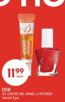 Shoppers Drug Mart ESSIE GEL COUTURE NAIL ENAMEL or TREATMENT offer