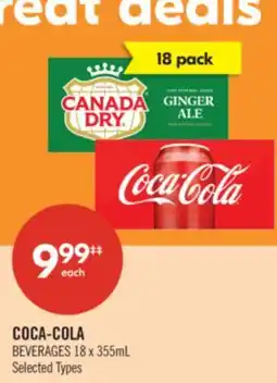 Shoppers Drug Mart COCA-COLA BEVERAGES offer