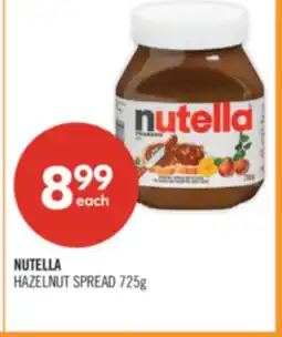 Shoppers Drug Mart NUTELLA HAZELNUT SPREAD offer