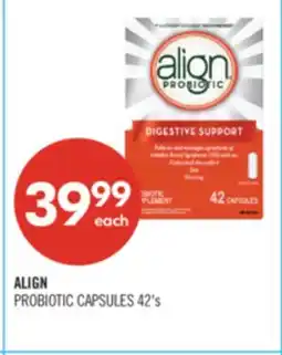 Shoppers Drug Mart ALIGN PROBIOTIC CAPSULES 42's offer
