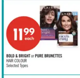 Shoppers Drug Mart BOLD & BRIGHT or PURE BRUNETTES offer
