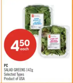 Shoppers Drug Mart PC SALAD GREENS offer