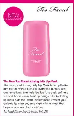 Shoppers Drug Mart Too Faced Kissing Jelly Lip Mask offer