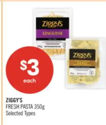 Shoppers Drug Mart ZIGGY'S FRESH PASTA offer