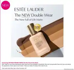 Shoppers Drug Mart Estée Lauder Double Wear Stay-in-Place Foundation offer