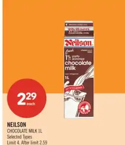 Shoppers Drug Mart NEILSON CHOCOLATE MILK offer