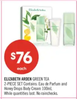 Shoppers Drug Mart ELIZABETH ARDEN GREEN TEA offer