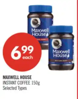 Shoppers Drug Mart MAXWELL HOUSE INSTANT COFFEE offer