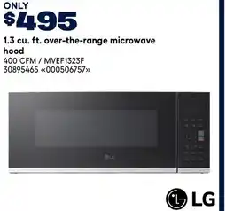 RONA 1.3 cu. ft. over-the-range microwave hood offer