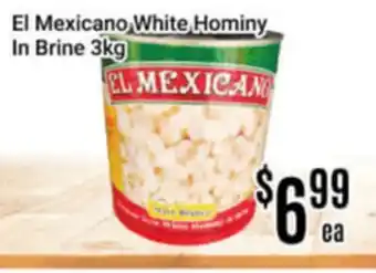 Nations Fresh Foods El Mexicano White Hominy In Brine offer