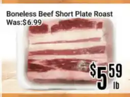 Nations Fresh Foods Boneless Beef Short Plate Roast offer