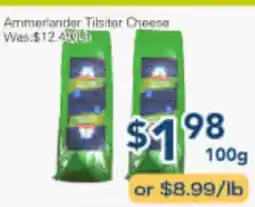 Oceans Fresh Food Market Ammerlander Tilsiter Cheese offer