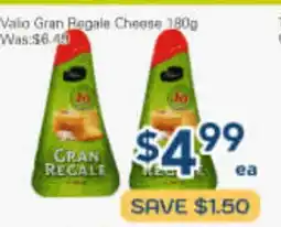Oceans Fresh Food Market Valio Gran Regale Cheese offer