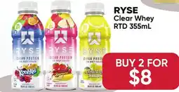 Healthy Planet RYSE Clear Whey offer