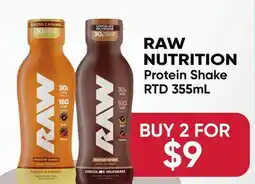Healthy Planet RAW NUTRITION Protein Shake offer