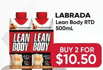 Healthy Planet LABRADA Lean Body RTD offer