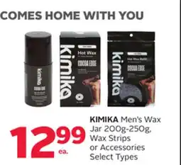 Rexall KIMIKA Men's Wax Jar 200g-250g, Wax Strips or Accessories offer