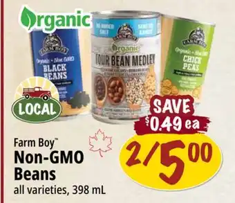 Farm Boy Farm Boy Non-GMO Beans offer