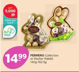 Rexall FERRERO Collection or Rocher Rabbit offer