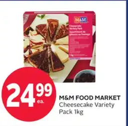 Rexall M & M FOOD MARKET Cheesecake offer