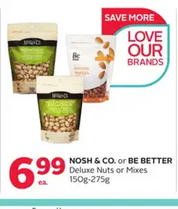 Rexall NOSH & CO. or BE BETTER Deluxe Nuts or Mixes offer