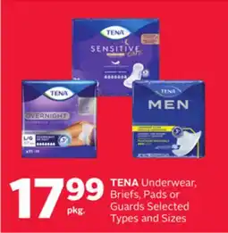 Rexall TENA Underwear, Briefs, Pads or Guards offer