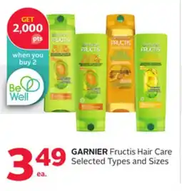 Rexall GARNIER Fructis Hair Care offer