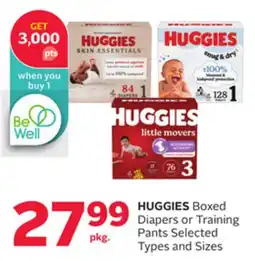 Rexall HUGGIES Boxed Diapers or Training Pants offer
