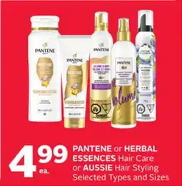 Rexall PANTENE or HERBAL ESSENCES Hair Care or AUSSIE Hair Styling offer