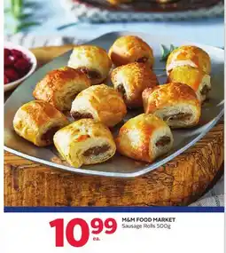 Rexall M & M FOOD MARKET Sausage Rolls offer