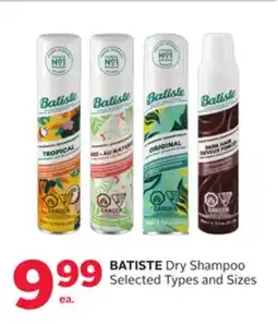 Rexall BATISTE Dry Shampoo offer