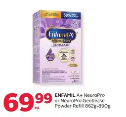 Rexall ENFAMIL A + NeuroPro or NeuroPro Gentlease Powder Refill offer
