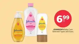 Rexall JOHNSON'S Baby Care offer