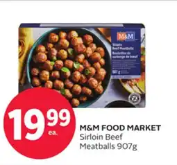 Rexall M & M FOOD MARKET Sirloin Beef Meatballs offer