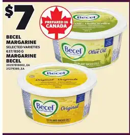 Independent City Market BECEL MARGARINE, 637/850 G offer