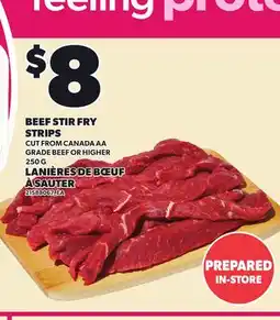 Independent City Market BEEF STIR FRY STRIPS offer