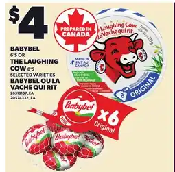 Independent City Market BABYBEL 6'S OR THE LAUGHING COW 8'S offer