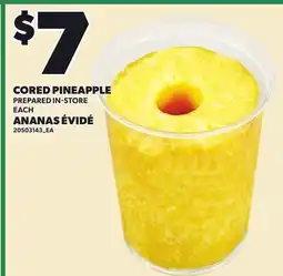 Independent City Market CORED PINEAPPLE offer